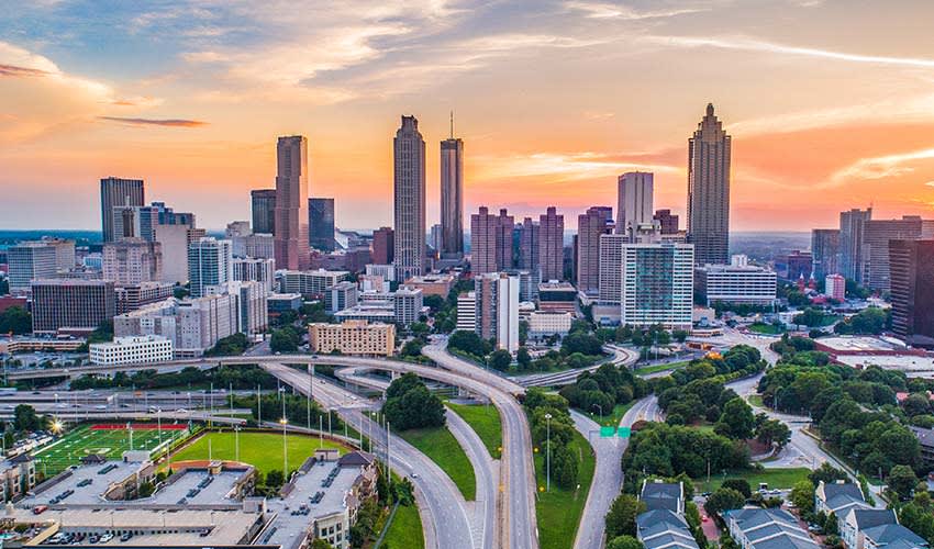 Atlanta skyline, Georgia
