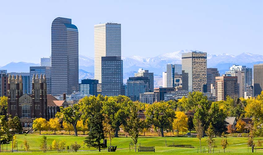 Denver skyline, Colorado